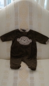 Carter's One piece - Monkey Solid - 3mos