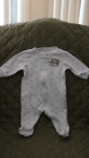 Carter's One Piece - I Love Mommy Elephants - 3mos